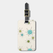 Iconic Atomic Starbursts Bagagelabel (Voorkant verticaal)