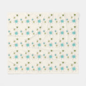 Iconic Atomic Starbursts Fleece Blanket (Voorkant (Horizontaal))