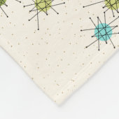 Iconic Atomic Starbursts Fleece Blanket (Hoek)