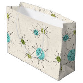 Iconic Atomic Starbursts Gift Bag Large Cadeauzakje (Achterkant Gekanteld)