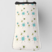 Iconic Atomic Starbursts Putter Hoesje Golfheadcover (Draai 90)