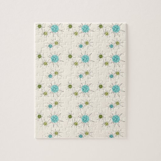 Iconic Atomic Starbursts Puzzle Legpuzzel (Verticaal)