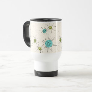 Iconic Atomic Starbursts Travel Commuter Mok