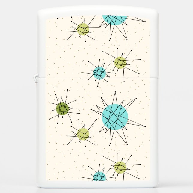 Iconic Atomic Starbursts Zippo Lighter (Voorkant)