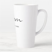 Iconic Fun Witty Cool Mom Latte Mug (Droite)