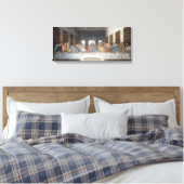 Iconic Leonardo da Vinci The last Supper Canvas Afdruk (Insitu (Slaapkamer))
