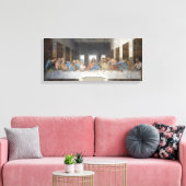 Iconic Leonardo da Vinci The last Supper Canvas Afdruk (Insitu (Woonkamer))
