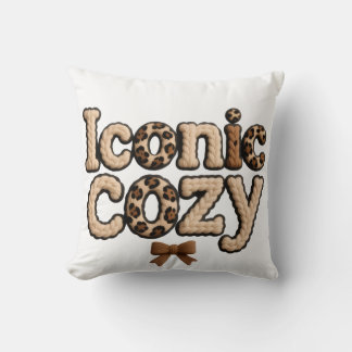 Iconic Mom Faux Yarn Style – Cozy pillows Kussen