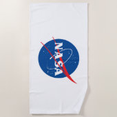 Iconic NASA Beach Towel (Rocket White) Strandlaken (Voorkant)