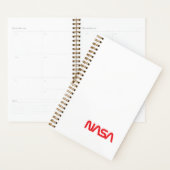 Iconic NASA Circa Elegant Planner (Rocket White) (Devant avec enveloppe)