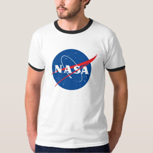 Iconic NASA Retro T-Shirt (White/Eclipse Black)