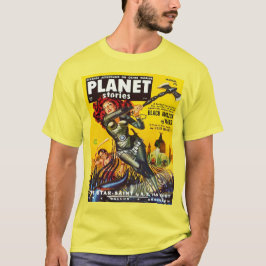 ICONIC RETRO SCI FI ILLUSTRATIE T-SHIRT