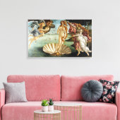 Iconic Sandro Botticelli De geboorte van Venus Canvas Afdruk (Insitu (Woonkamer))