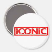 Iconic Stamp Magneet (Voorkant / Achterkant)