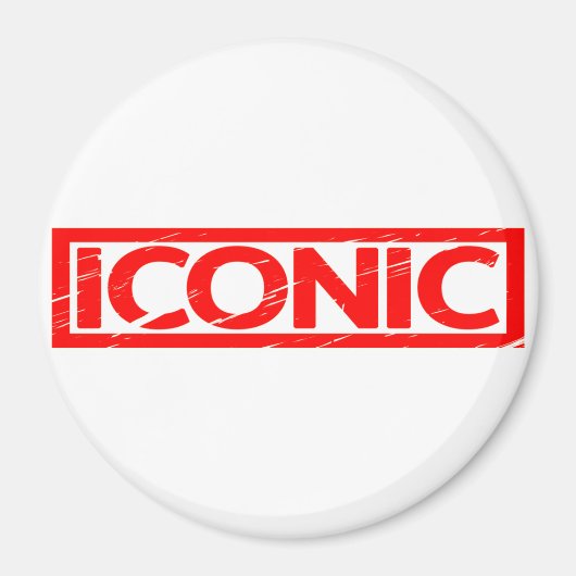 Iconic Stamp Magneet (Voorkant)