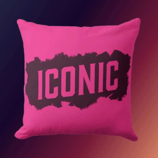 ICONIC Statement Throw Pillow Kussen (Creator heeft geüpload)