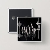 Iconicide Logo Button #1 (Voorkant /achterkant)