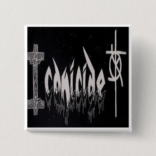Iconicide Logo Button #1 (Voorkant)