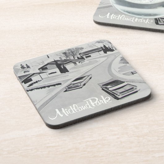 Iconisch 60s Mid Century Modern Onderzetter (Linkerzijde)