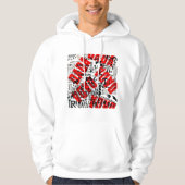 ICONISCH DADA ART POSTER HOODIE (Voorkant)