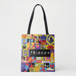 Iconisch FRIENDS™-patroon Draagtas