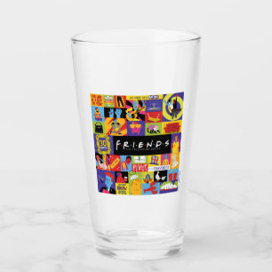 Iconisch FRIENDS™ Patroon Glas