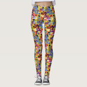 Iconisch FRIENDS™-patroon Leggings (Voorkant)