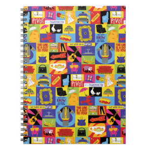 Iconisch FRIENDS™-patroon Notitieboek