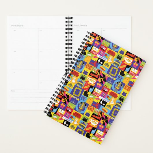 Iconisch FRIENDS™-patroon Planner (Display)