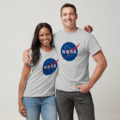 Iconisch NASA Heavy Cotton T-shirt (Moon Grey) (Unisex)
