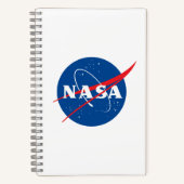 Iconisch NASA Science Notitieboek (Mercury Grey Sp (Voorkant)