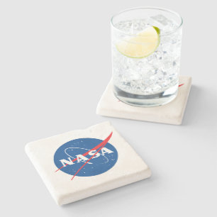 Iconisch NASA Square Geo Limestone Onderzetter