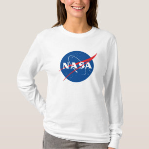 Iconisch NASA T-shirt voor dames (Rocket White)