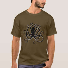 Iconisch octopus uit Minoan Marine Style Pottery T-shirt