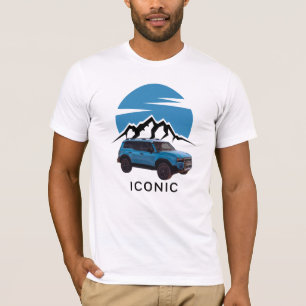 Iconisch Outdoor Offroad Voertuig Retro Ontwerp T-shirt