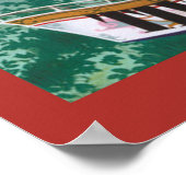 Iconisch  Tivoli Amusement Park Poster (Hoek)