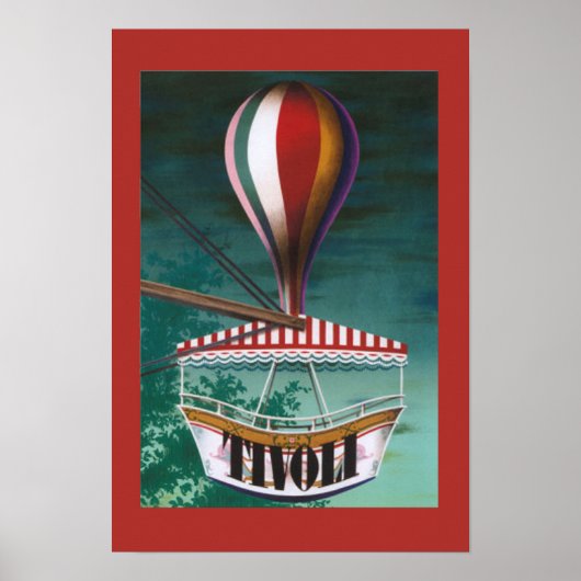 Iconisch  Tivoli Amusement Park Poster (Voorkant)