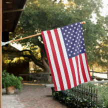 Iconische Amerikaanse sterren en strepen vlag ontw