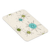 Iconische atoomstarbursts Flexibele magneet (Rechterzijde)