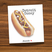 Iconische Detroit Coney Dog Sticker