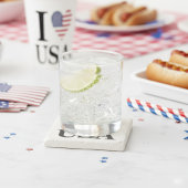 Iconische "I ❤️ USA" stenen Onderzetter