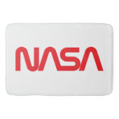 Iconische NASA Circa Bath Mat (Rocket White) (Voorkant)