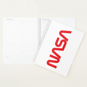 Iconische NASA Circa Executive Planner (Rocket Whi