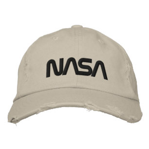 Iconische NASA Circa Jupiter Beige verontrust Geborduurde Pet
