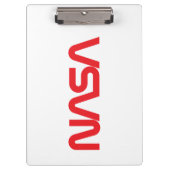 Iconische NASA Circa Klembord (Rocket White) (Voorkant)