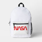 Iconische NASA Circa Rugzak (Rocket White) (Voorkant)