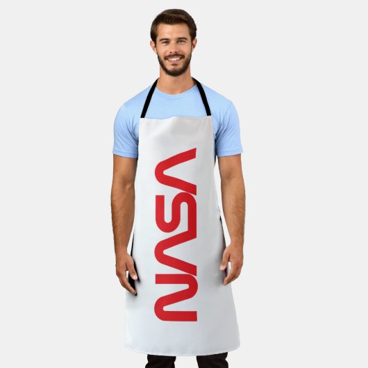 Iconische NASA Circa Schort (Rocket White) (Gedragen)