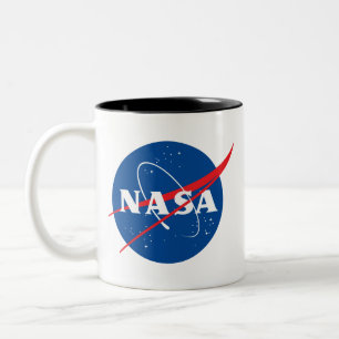 Iconische NASA Eclipse Black Trim Keramische Mok