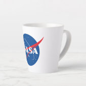 Iconische NASA Keramische Latte Mok (12 oz.) (Rechterhoek)