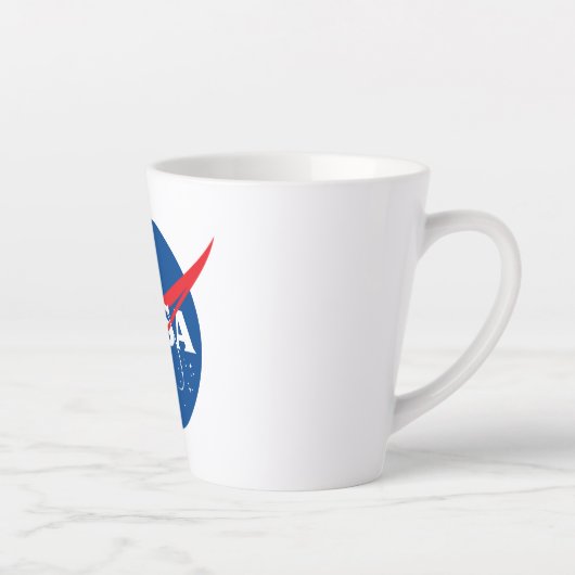Iconische NASA Keramische Latte Mok (12 oz.) (Rechts)